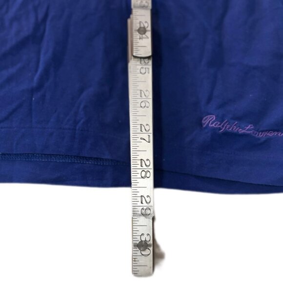 RALPH LAUREN PURPLE LABEL T-Shirt (M, Blue, Cotton) - Picture 5 of 5